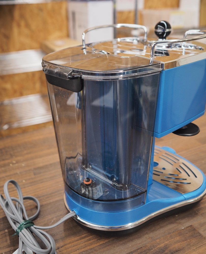 DeLomghi デロンギ エスプレッソ・カプチーノメーカー ECO310 B アイコナ ブルー系 簡易動作確認済 コーヒー エスプレッソマシン_画像7