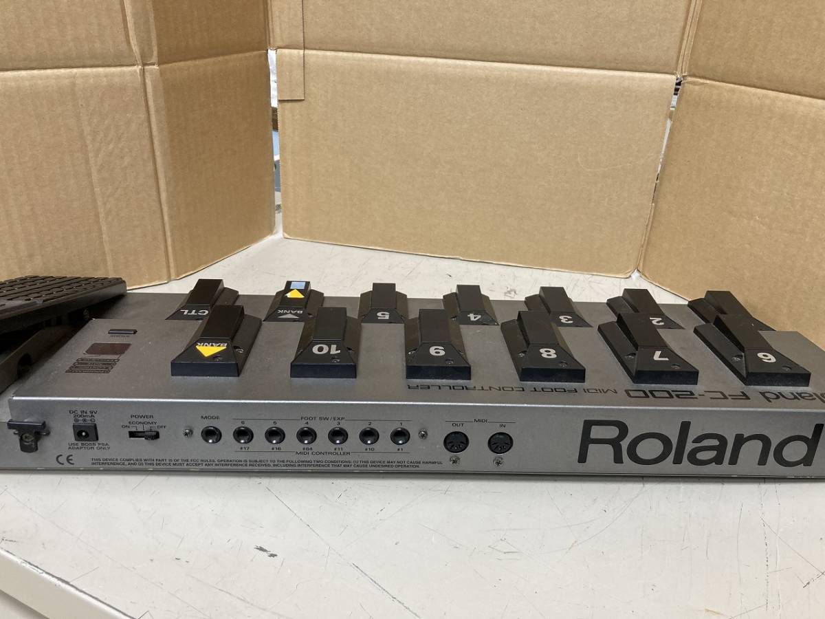 ■Roland■MIDIフット・コントローラー■FC-200■中古■　★即決★_画像6