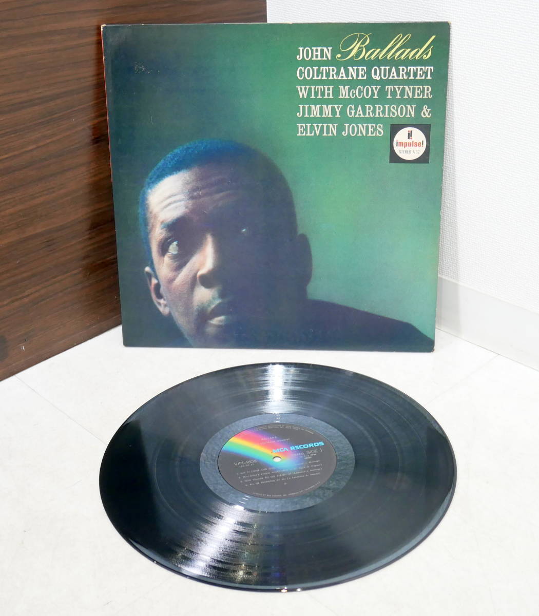 ▲(R507-E39)LP レコード JOHN COLTRANE ジョン コルトレーン BALLADS バラード_画像1