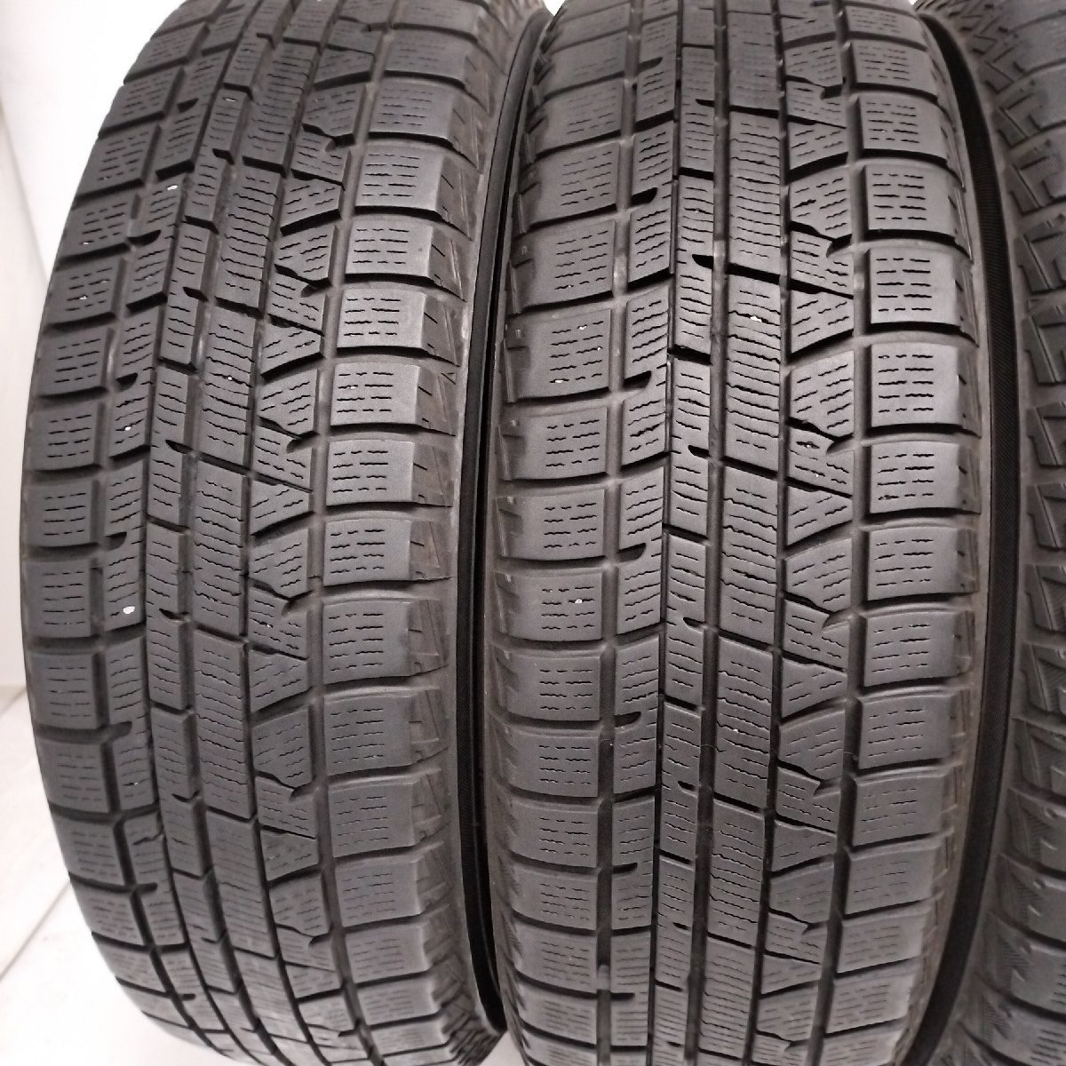 ◆本州・四国は送料無料◆ ＜訳アリ！ スタッドレス 4本＞ 155/65R14 ヨコハマタイヤ アイスガード iG50+ ’19年 50～60％ MRワゴン N-BOX_画像2