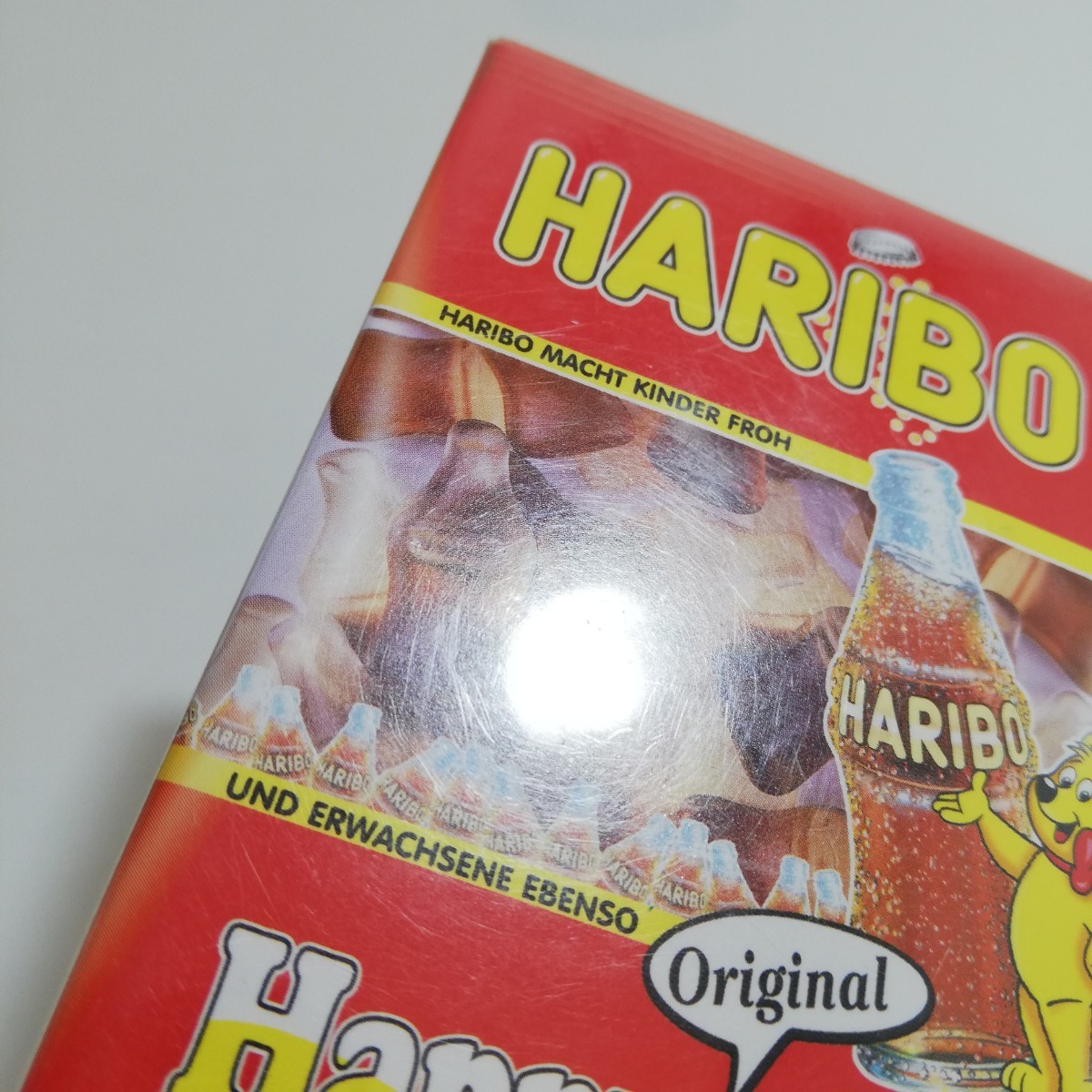 HARIBO ハリボー Happy Cola ハッピーコーラ ノベルティ バッジ 8cm _画像6