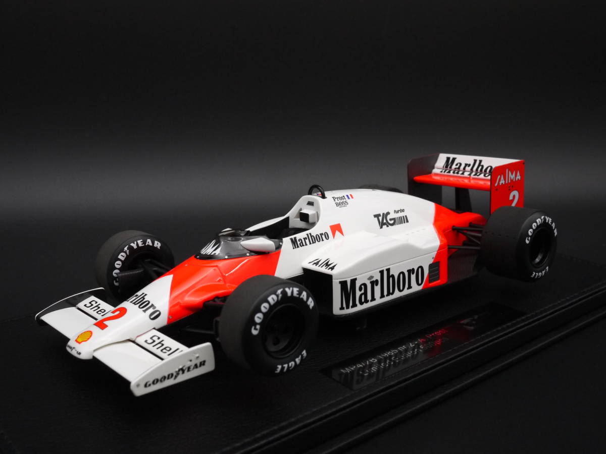 1:18 GP Replicas マクラーレン MP4/2B ワールドチャンピオン 1985 マルボロ仕様 A.プロスト #2 Marlboro McLaren (アウトレット)