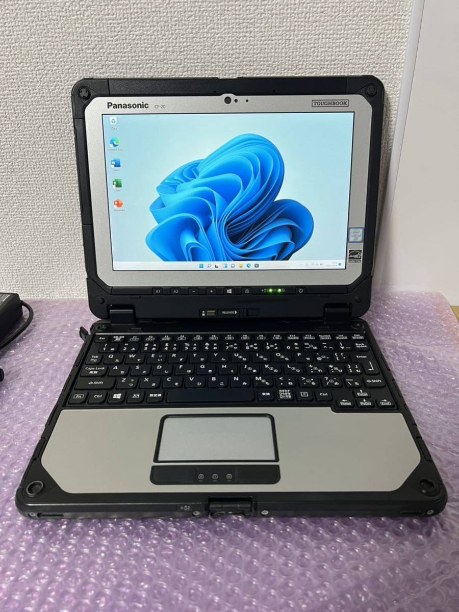 Panasonic TOUGHBOOK CF-20-1 Core m5-6Y57 CPU1.10GHzタッチパネル 512GB_画像1