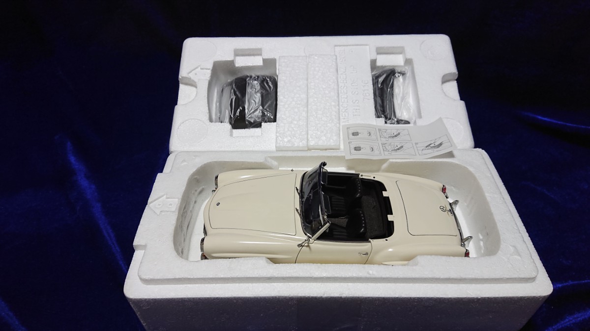 1/18 Autoart オートアート Mercedes Benz 190SL WHITE 76117 メルセデス ベンツ R121_画像3