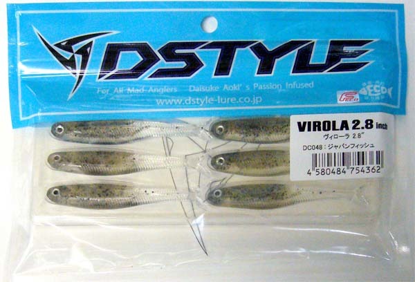 DSTYLE ディースタイル VIROLA（ヴィローラ）2,8インチ ジャパンフィッシュ 17_画像1