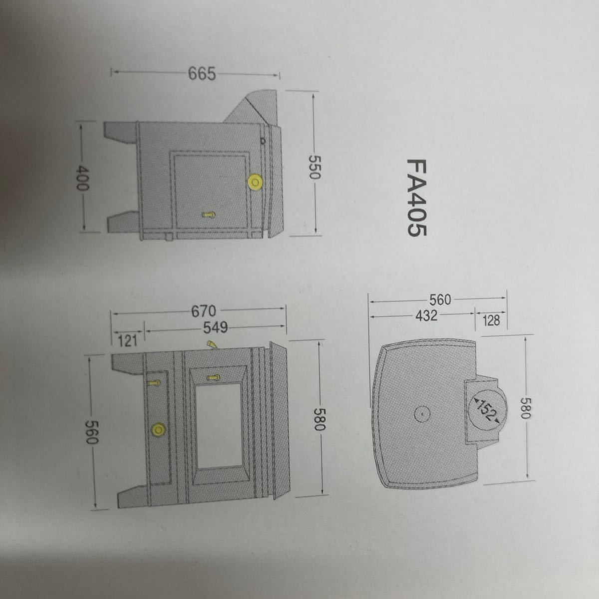 ダッチウエスト社　セネカ　FA405　薪ストーブ　中古薪ストーブ　メンテナンス済み　そのまま使えます　マキ　薪　ストーブ　まき_画像9