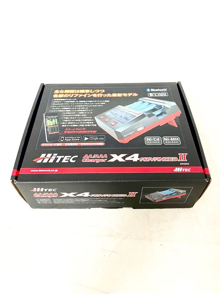 rc2/80★1円〜 HITEC ハイテック AA/AAA チャージャー X4 advanced2 Ⅱ_画像1