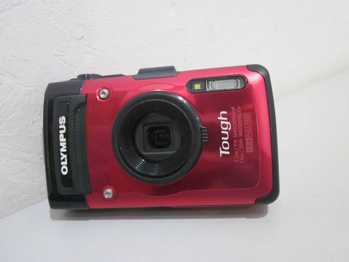 ■【55025】中古現状特価★OLYMPUS TG-2　STYLUS　コンパクトデジタルカメラ　レア品　面壁九年！堅牢堅固！■_画像1