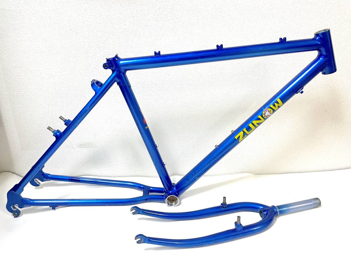 Yahoo!オークション - ZUNOW OLD MTB アルミフレーム F100/R130 Yahoo!オークション - ZUNOW OLD MTB アルミフレーム F100/R130