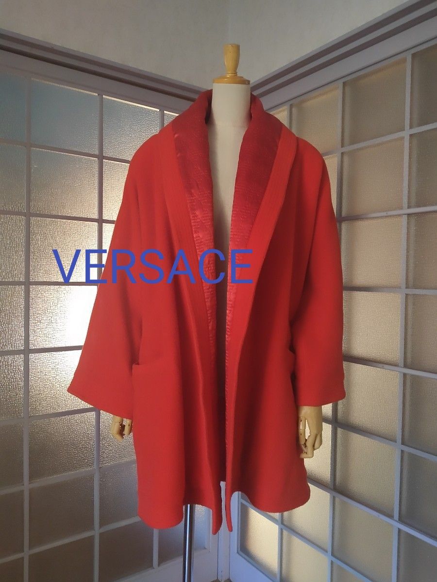 訳あり VERSACE ジャンニ ヴェルサーチ アルパカ コート ミラノ 訳あり VERSACE ジャンニ ヴェルサーチ アルパカ コート ミラノ