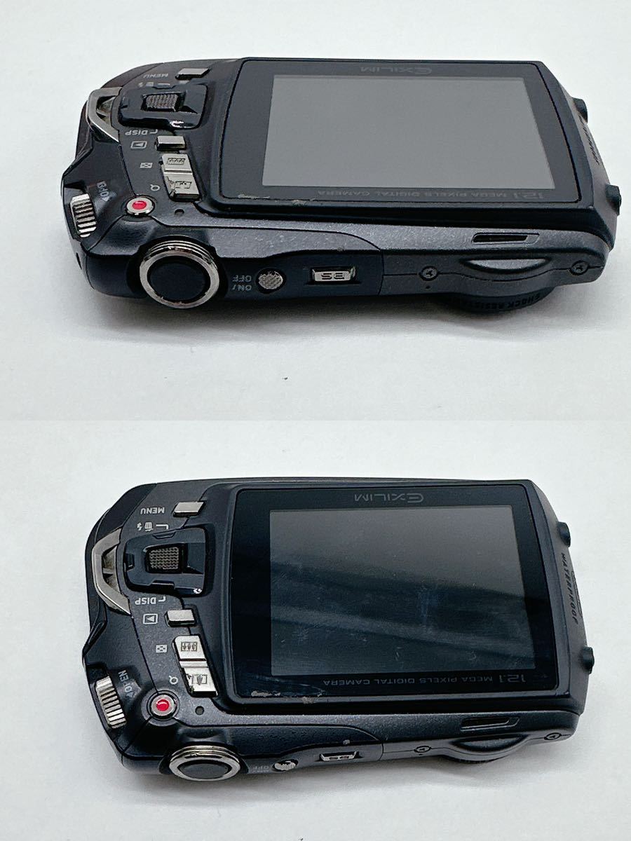 CASIO デジタルカメラ EXILIM ブラック EX-G1 カシオ コンパクトデジタルカメラ G-SHOCK RESISTANT 中古品 現状_画像5