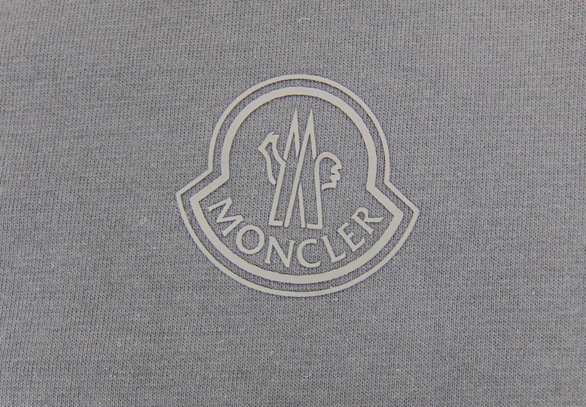 MONCLER モンクレール XS G20938G00023 809LC スウェット トレーナーブラック系 ロゴ メンズの画像3