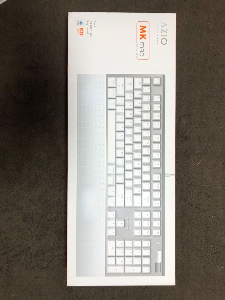 AZIO キーボードMK mac Backlit Mechanical Keyboard