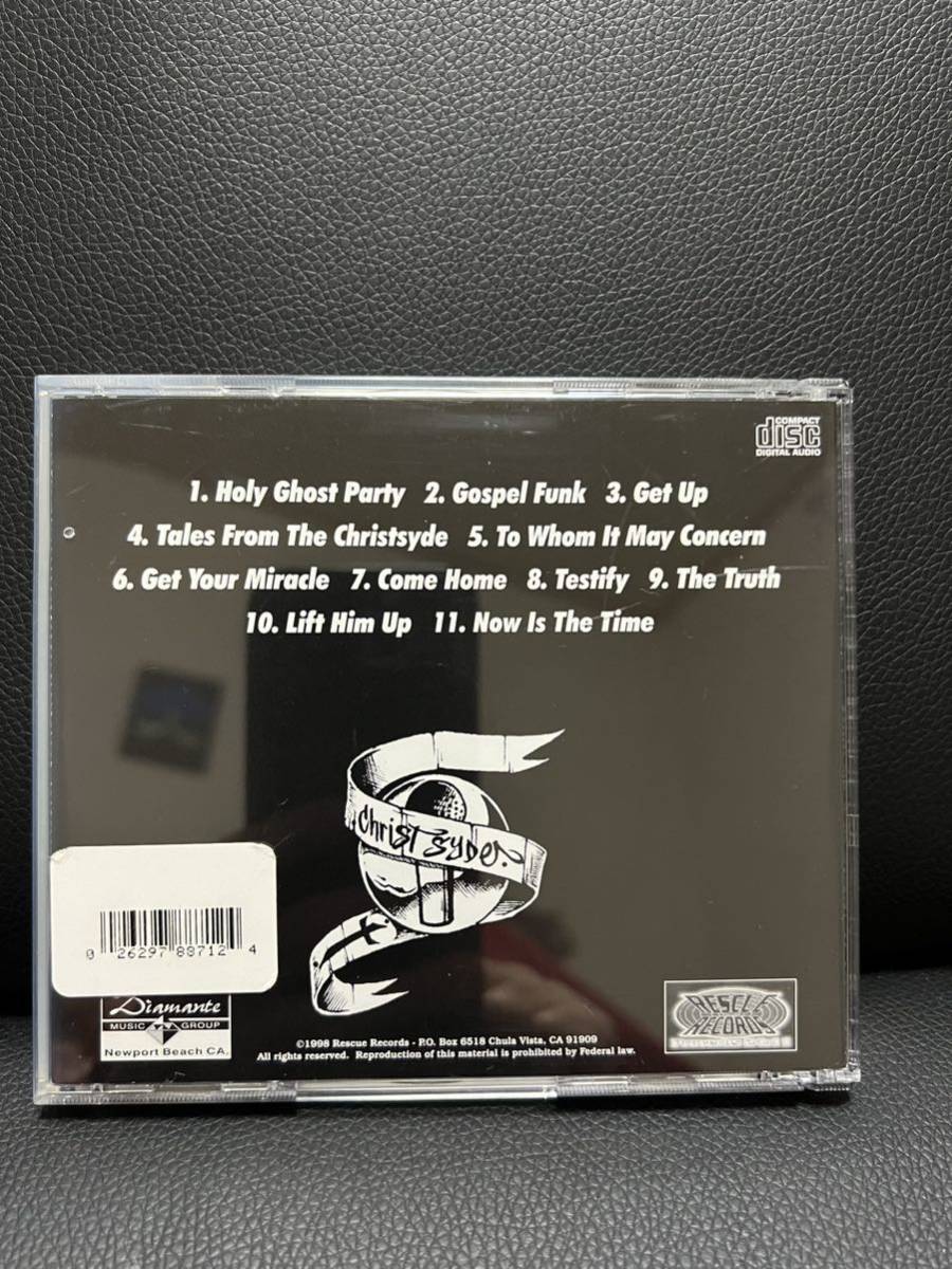 Christ Syde Now Is The Time G-Rap G-Luv gangsta rap hip-hop rare レア Christian クリスチャンラップ Christ 激レア ヒップホップの画像2