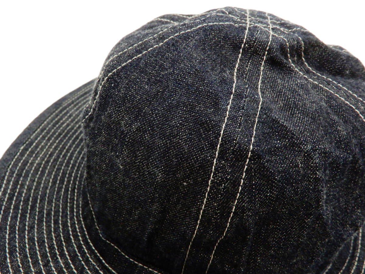 7 1/4 ( head around approximately 58cm) Buzz Rickson's working Denim hat Buzz Rickson\'s U.S.ARMY military cap hat BR01476A new goods 