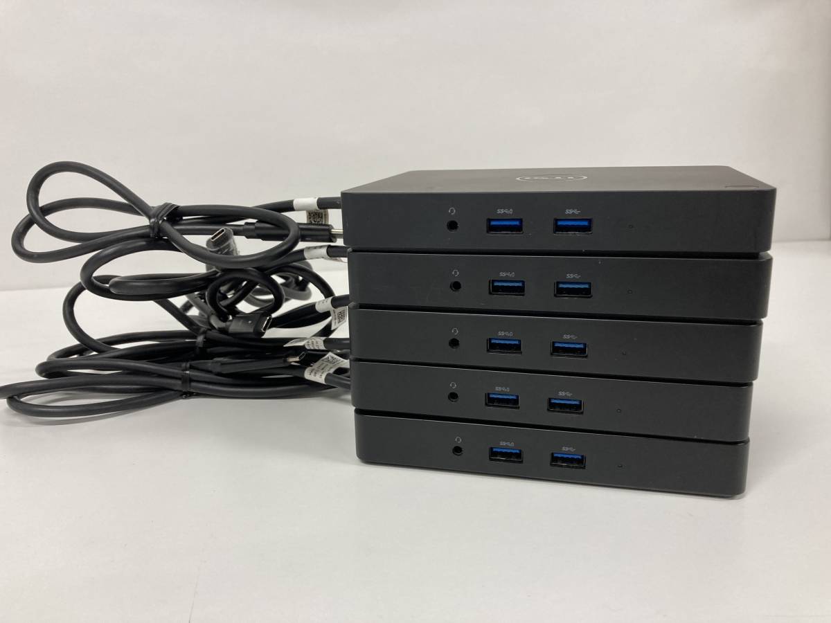 [5個セット]Dell Thunderbolt Dock WD15 4K ドッキングステーション MODEL:K17A K17A001 USB Type-C 対応　本体のみ_画像3