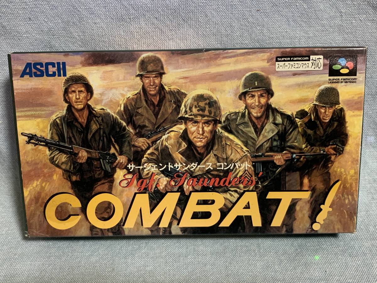SFC サージェントサンダース COMBAT (コンバット ) 新品未使用 SFC サージェントサンダース COMBAT (コンバット ) 新品未使用