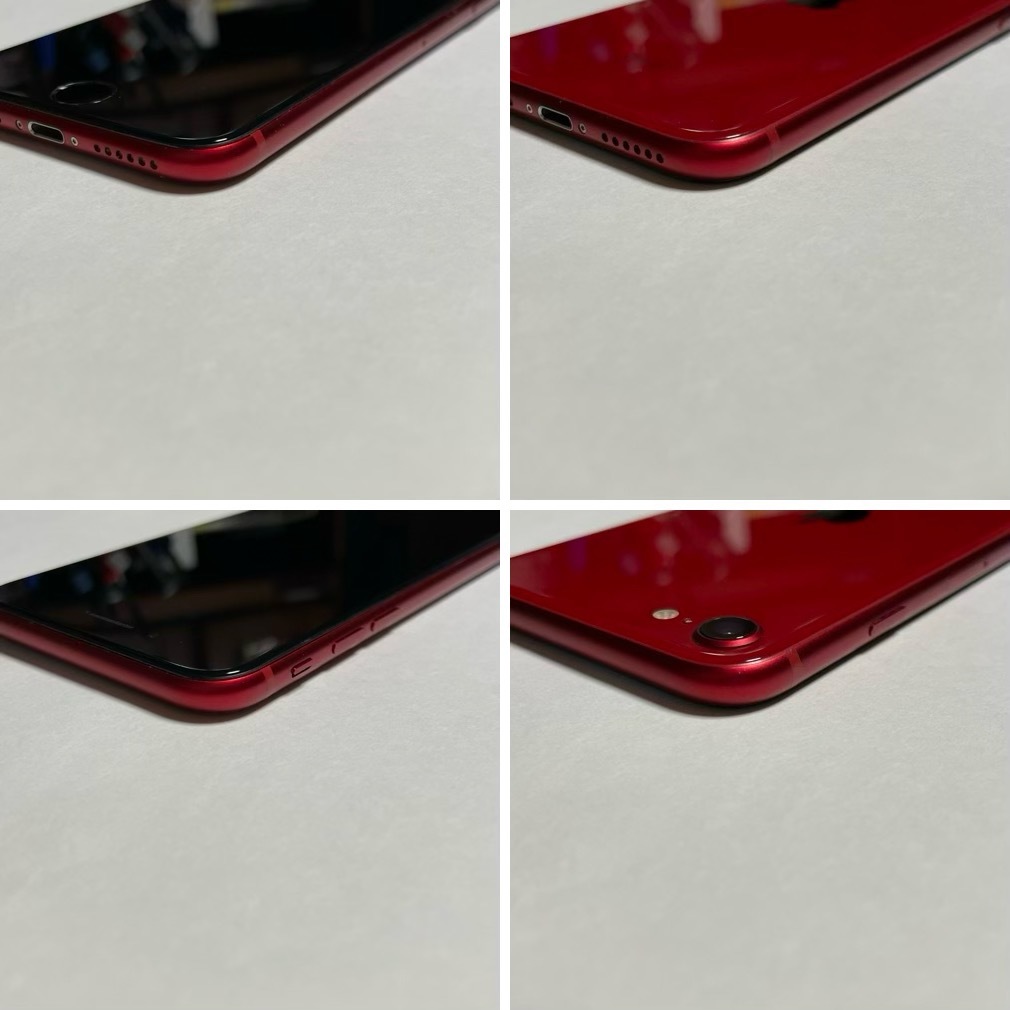 【5126】iPhone SE3（第3世代) バッテリー94% 美品 128GB プロダクトレッド (PRODUCT)RED 赤 SIMフリー 5G 残債無し_画像2