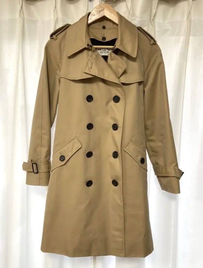  ultimate beautiful goods Coach COACH trench coat size M