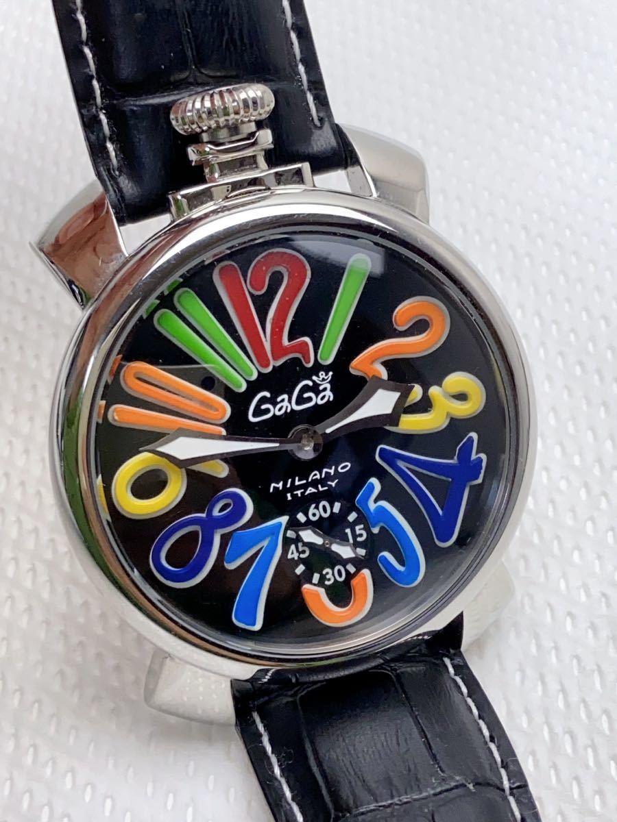 T830 極美品 GaGa MILAN ガガミラノ マヌアーレ N 3626 手巻き T830 極美品 GaGa MILAN ガガミラノ マヌアーレ N 3626 手巻き