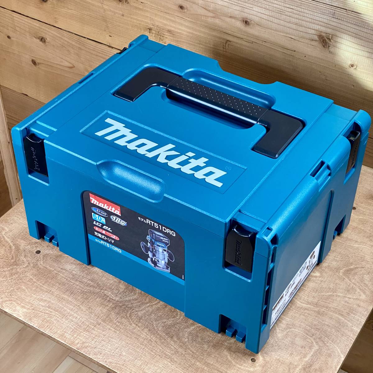 マキタ充電式トリマ 18V6 0Ah バッテリ・充電器ケース付 RT51DRG マキタ充電式トリマ 18V6 0Ah バッテリ・充電器ケース付 RT51DRG