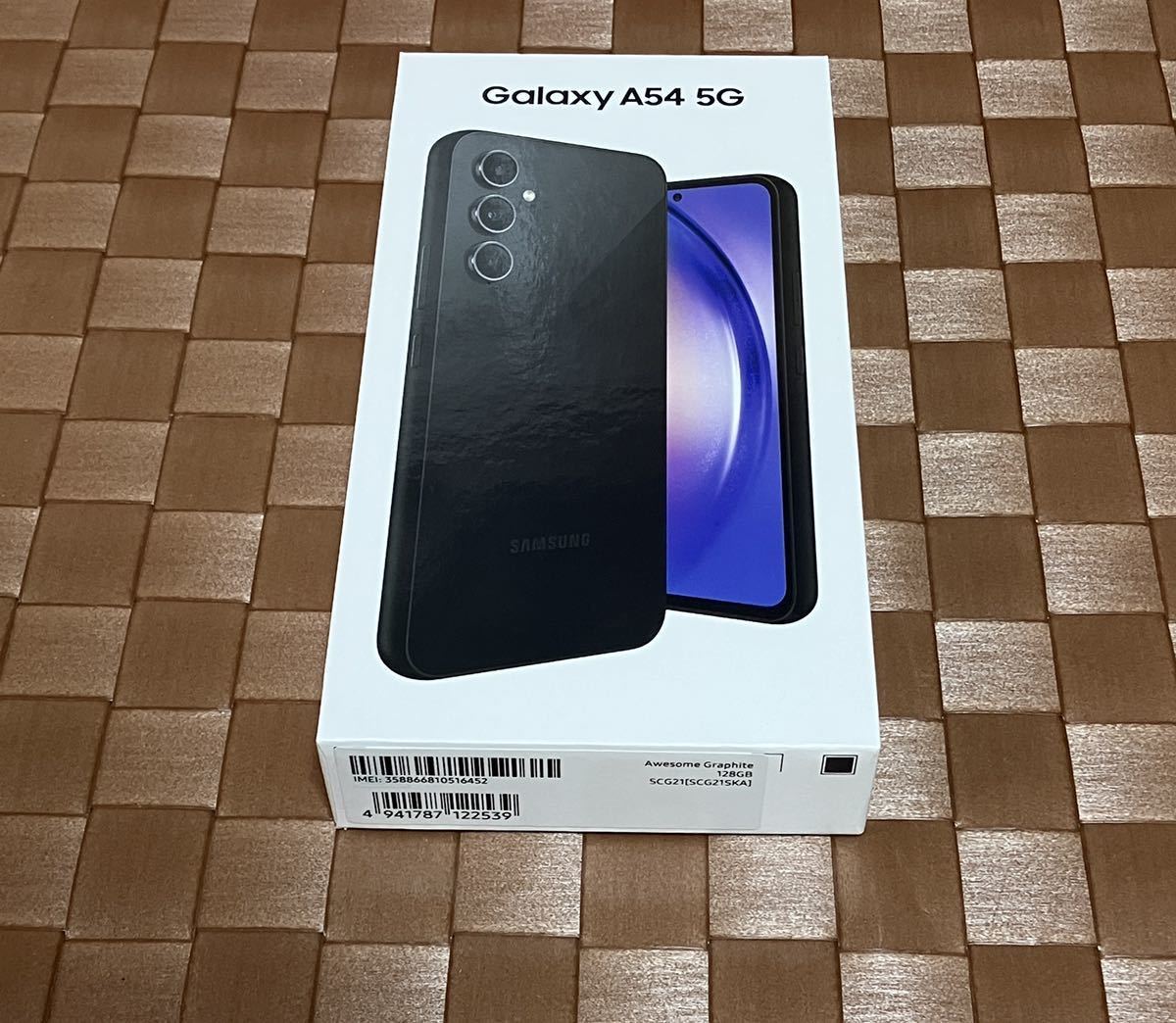 Galaxy A54 5G SCG21オーサム グラファイト 128GB SIMフリー UQ｜Yahoo