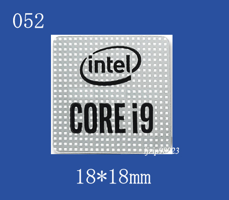 即決052【 CORE i9 】エンブレムシール追加同梱発送OK■ 条件付き送料無料 未使用_画像1