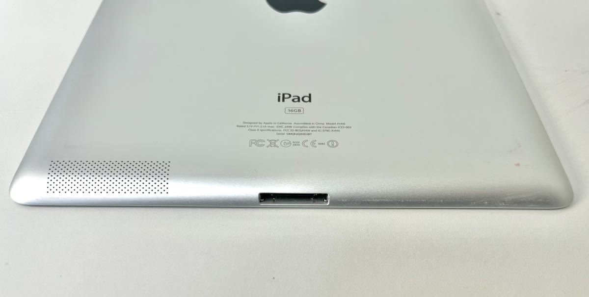 ○ 初期化済み iPad WiFiモデル 16GB 第3世代 9.7インチ Apple 箱 充電コード_画像7
