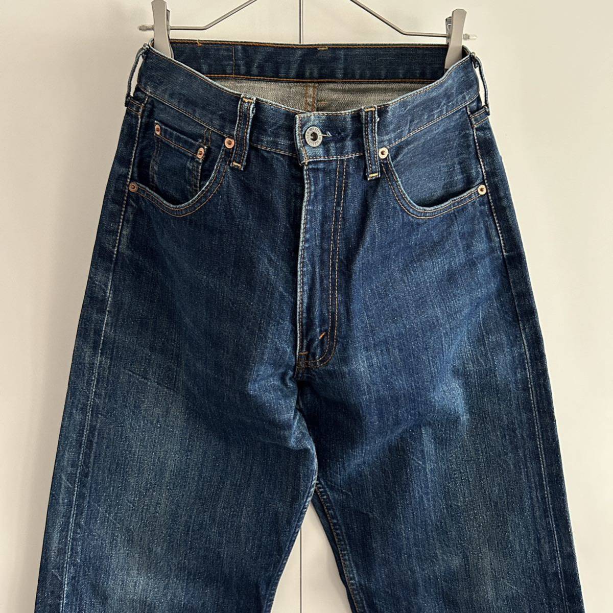 y2k Levi's リーバイス 503 デニムパンツ ジーンズ w32 ルーズストレート 良雰囲気 ループずれ 革パッチ 古着 オリジナル ヴィンテージ_画像1