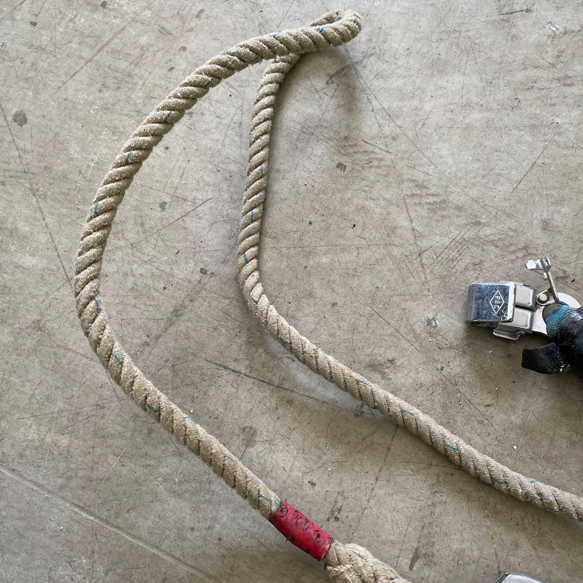 tsuyo long shock absorber falling impact absorption equipment wistaria . electrician rope trunk belt 