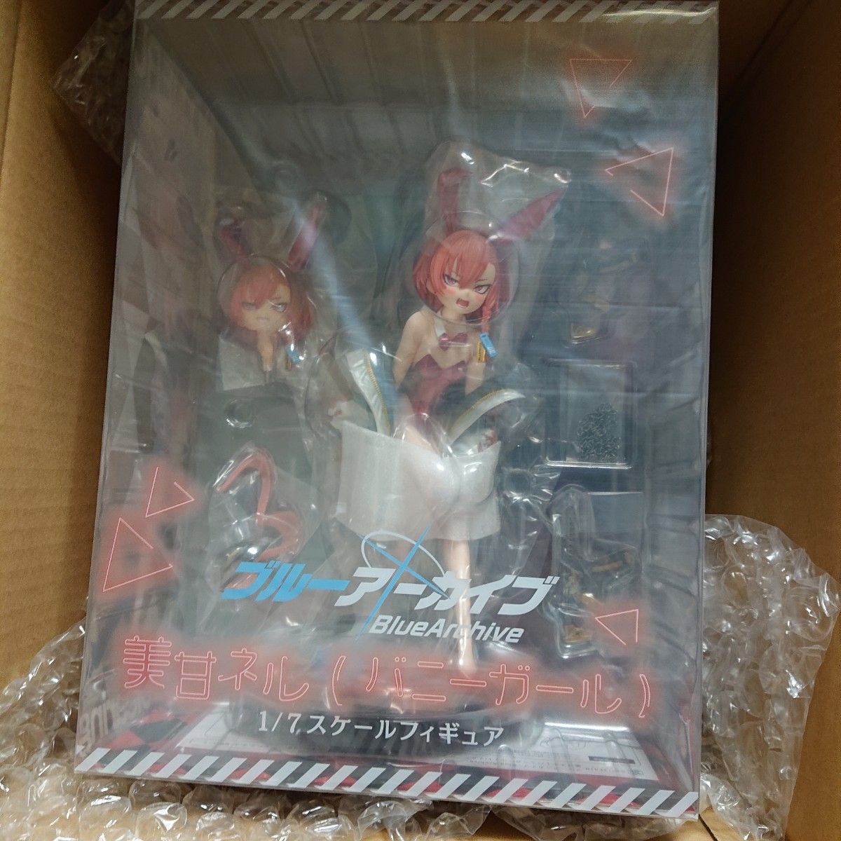 未開封品】美甘ネル(バニーガール) 1/7 フィギュアブルー 未開封品】美甘ネル(バニーガール) 1/7 フィギュアブルー