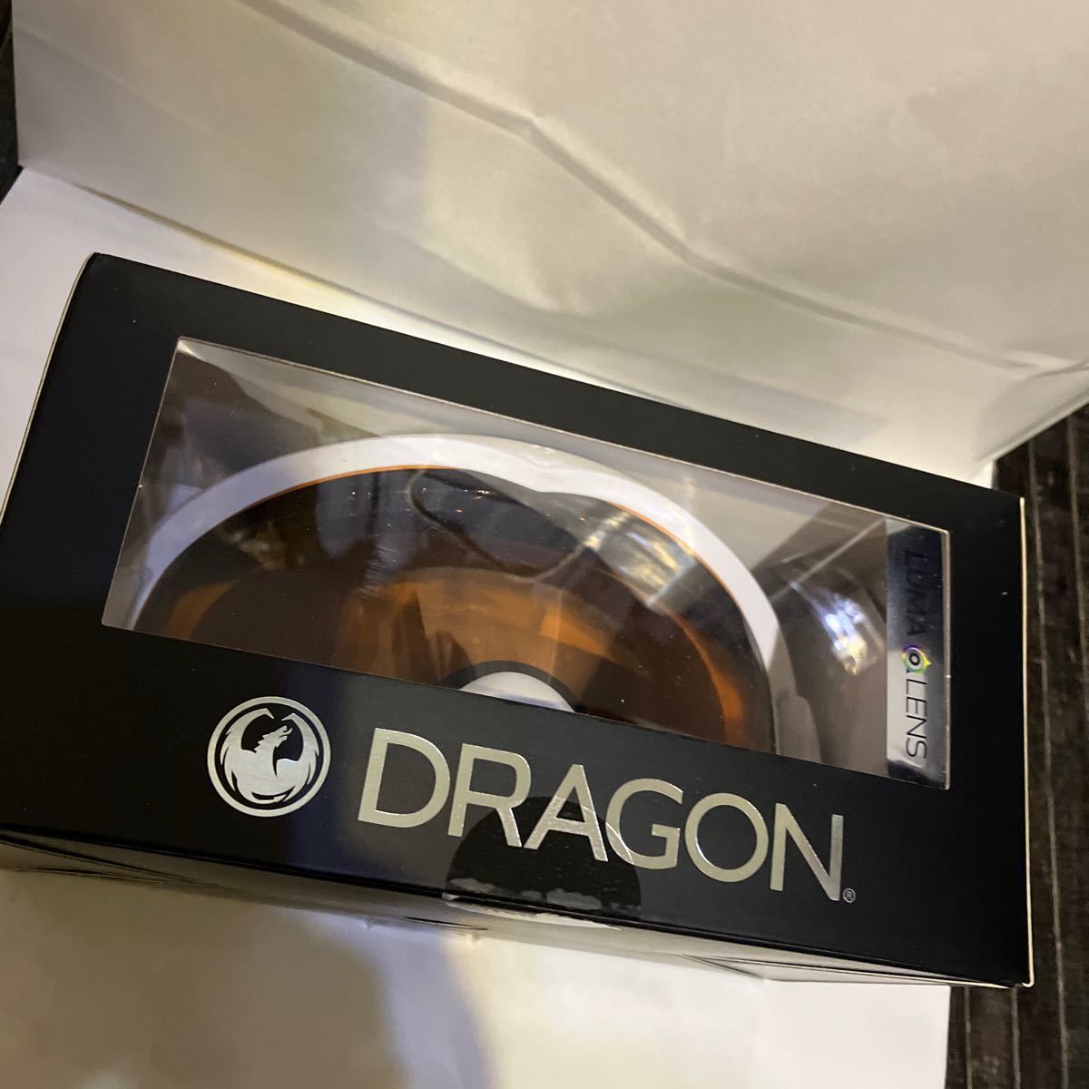 送料込●新品● DRAGON スノボゴーグル DX White C LUMALENS AMBER （VLT53%曇り）ドラゴン ゴーグル スノーボード スノボー スキー SKI_画像8