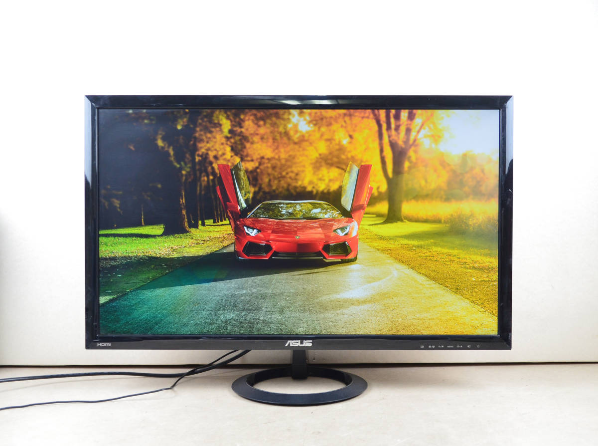 大画面　ASUS　薄型　27型ワイド　VX278H　フルHD　ゲーミング　応答速度 1ms　HDMI x 2　LED　ディスプレイ　⑥_画像1