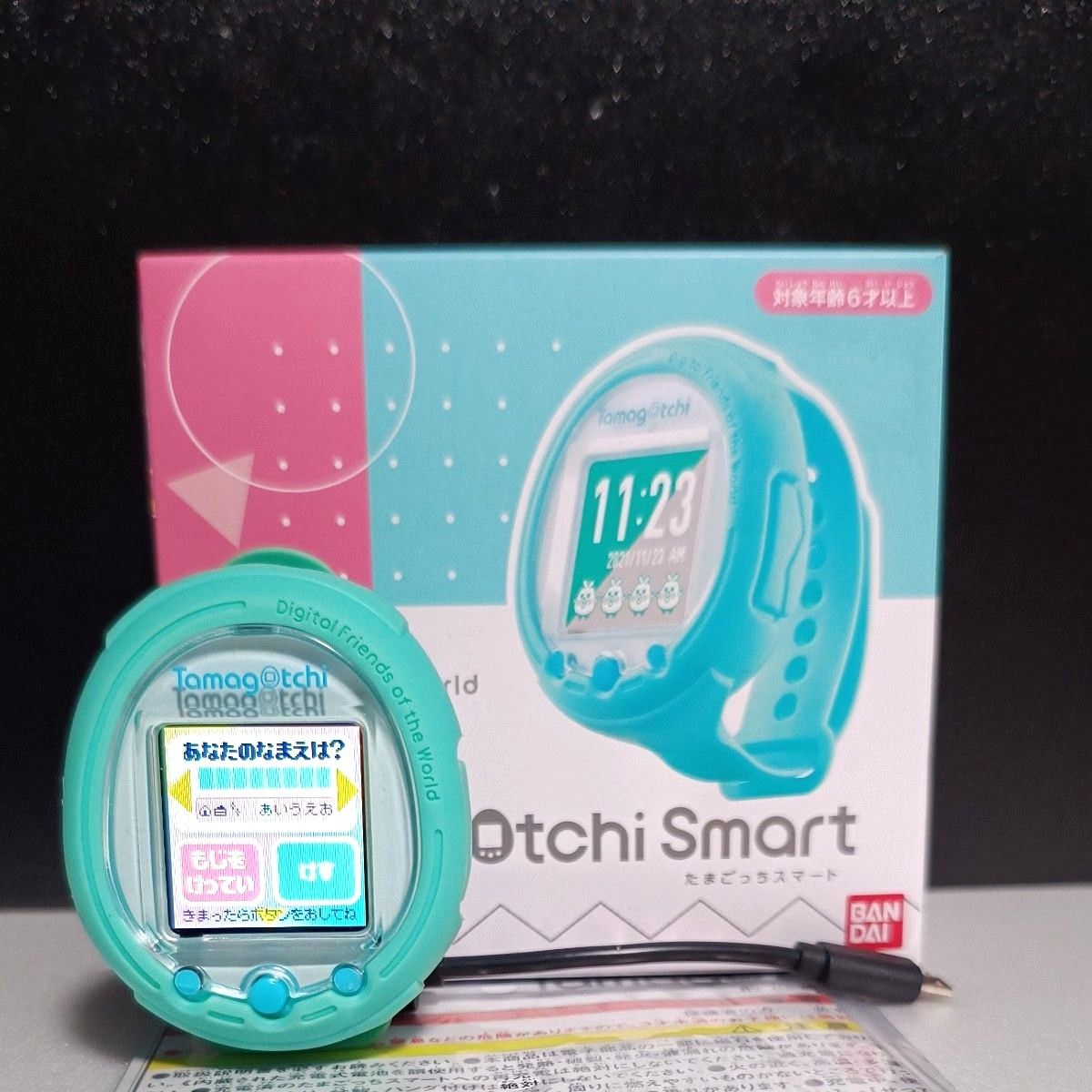 BANDAI】Tamagotchi Smart Mintblue バンダイ たまごっち BANDAI】Tamagotchi Smart Mintblue バンダイ たまごっち