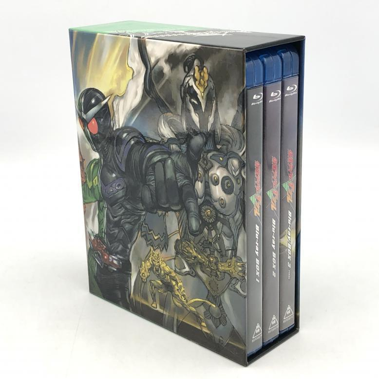 [ used ] Kamen Rider W( double ) Blu-ray BOX the first times limitation version all 3BOX set [240010404577]