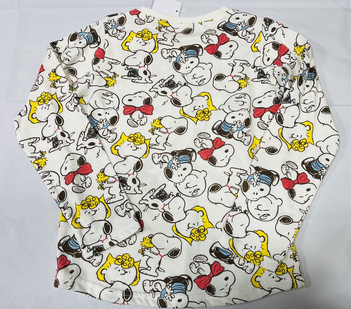 *5372* super-discount sale!! new goods ... clothes long sleeve T shirt size110 1 sheets * PEANUTS. Snoopy 