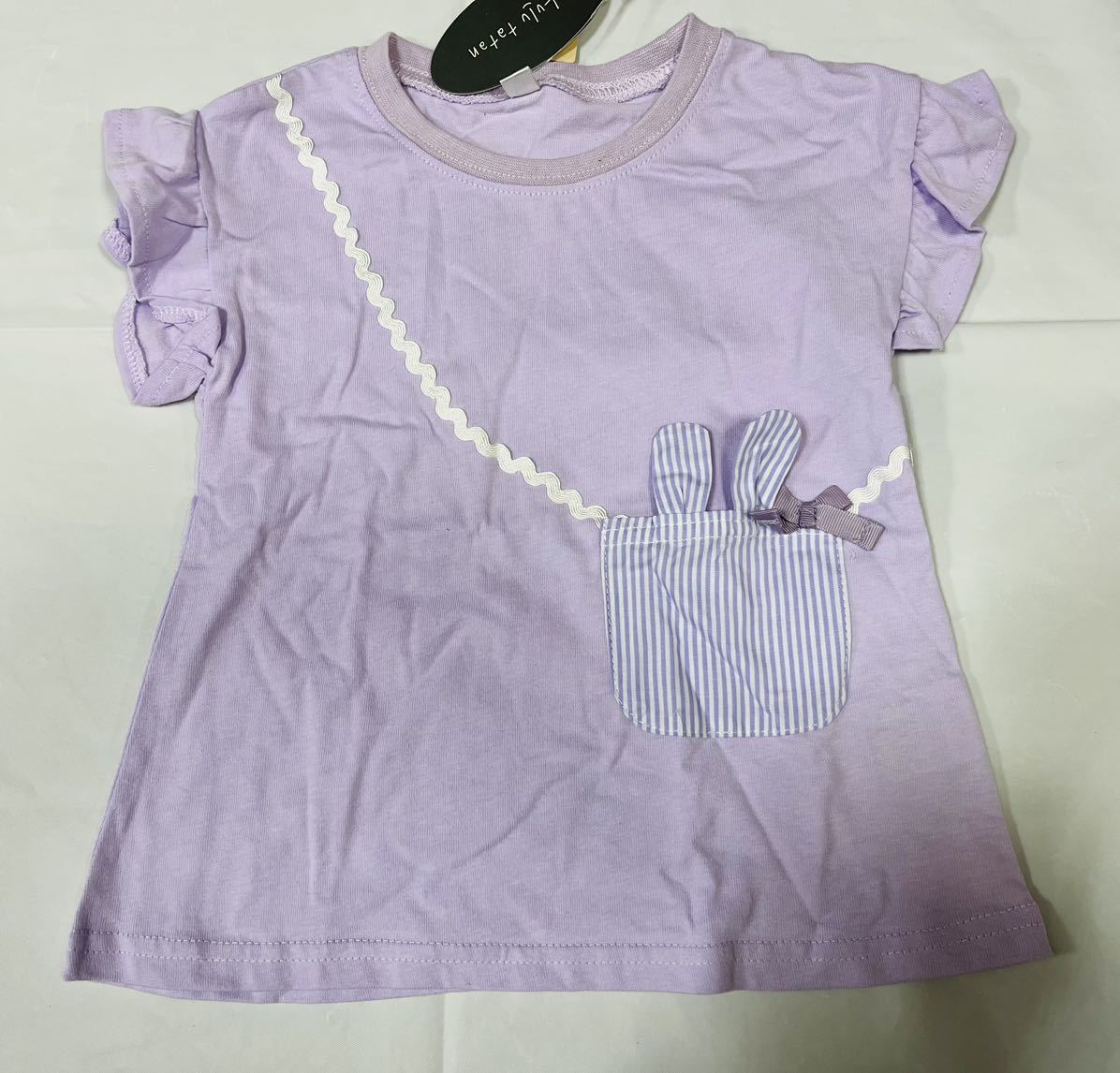 福袋3F1697*激安*sale!!新品 　半袖Tシャツsize90　2枚★Lulu tatan_画像2