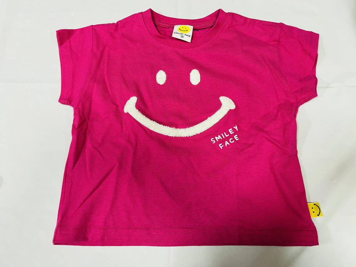 ★1492*激安sale!!新品 こども服 　半袖Tシャツsize90　1枚★Smiley Face_画像1