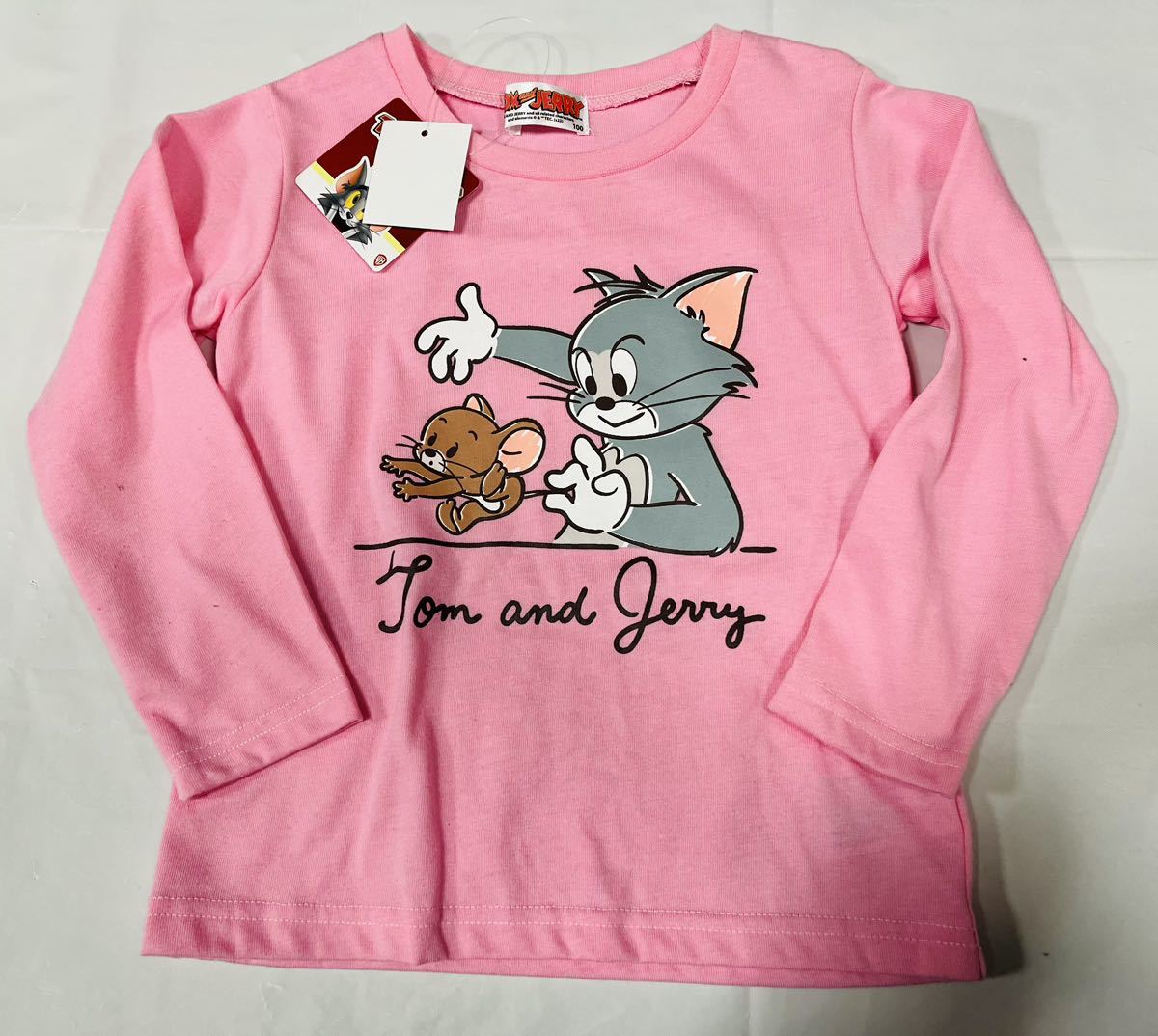 ★4656*激安sale!!新品 こども服 　長袖Tシャツsize120　1枚★TOM & JERRY/トムとジェリー_画像2