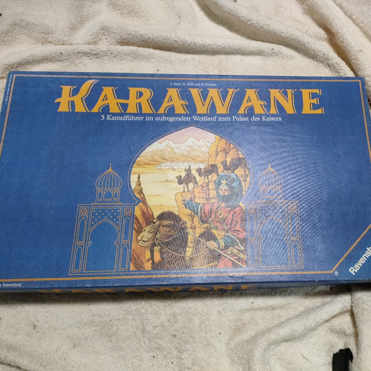 100円処分市 ボードゲーム KARAWANE キャラバン 開封済み新品_画像1
