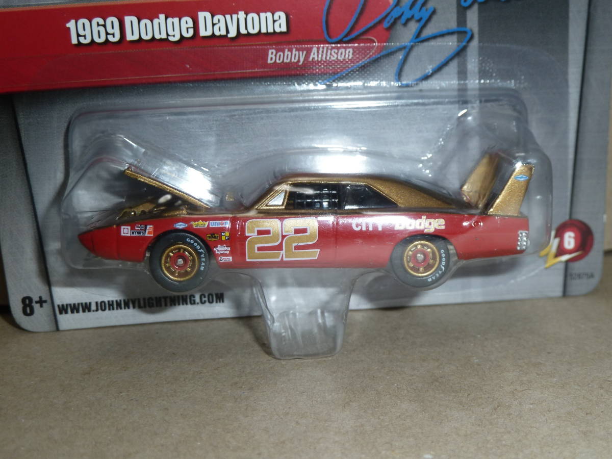 Johnny Lightning 1969 Dodge Daytona Bobby Allison Racing ダッジ チャージャー デイトナ_画像9