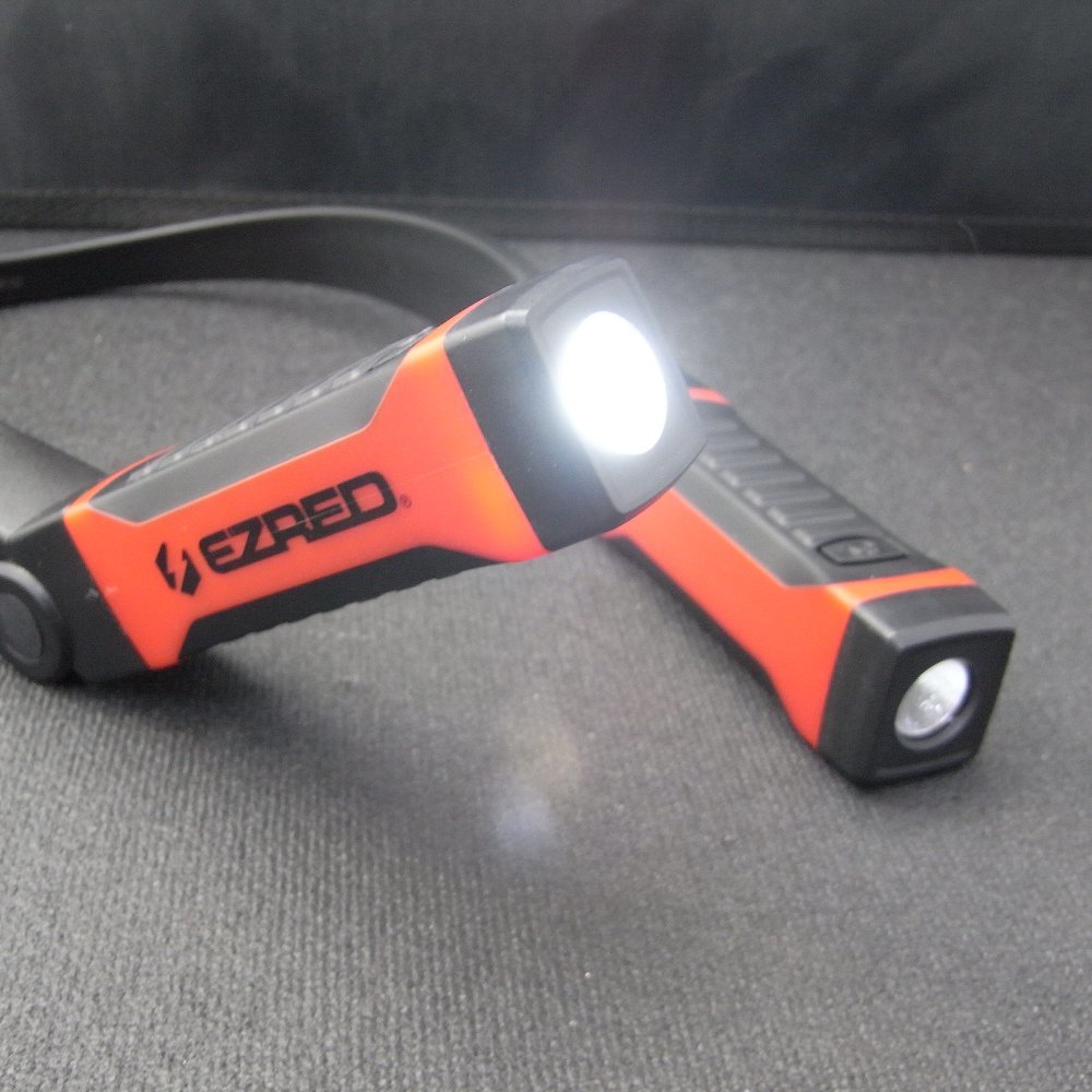 ＬＥＤネックライト　単３電池仕様　首掛けライト　作業灯　アウトドア　ハンズフリーライト　EZ-RED_画像5