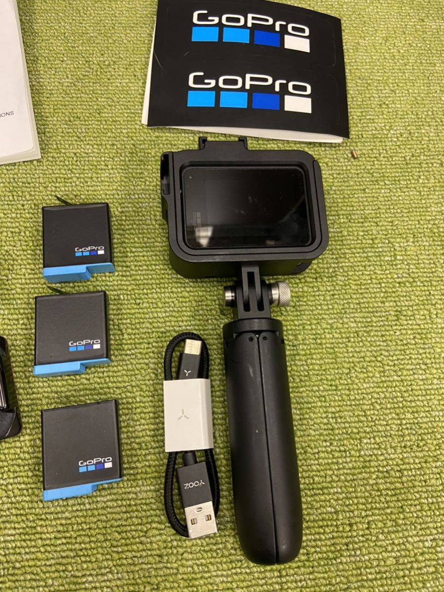 ◆【売り切り】GoPro HERO8 ゴープロ BLACK SPJB1 アクションカメラ ウェアラブル 本体 バッテリー ブラック_画像6