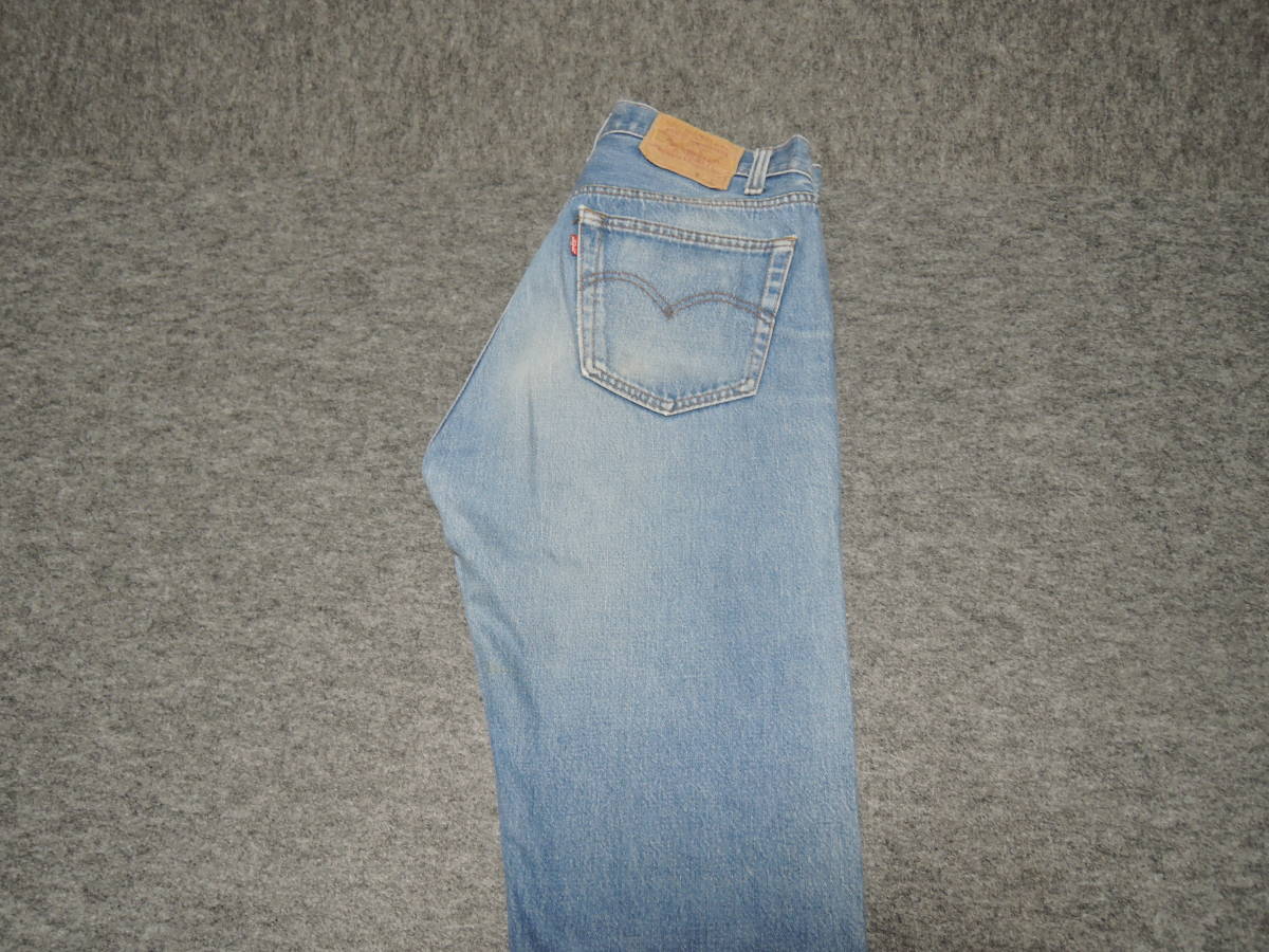 USED品:’86 Levi’s 501 ボタンフライ ストレート W33 L34 リーバイス米国製_画像1