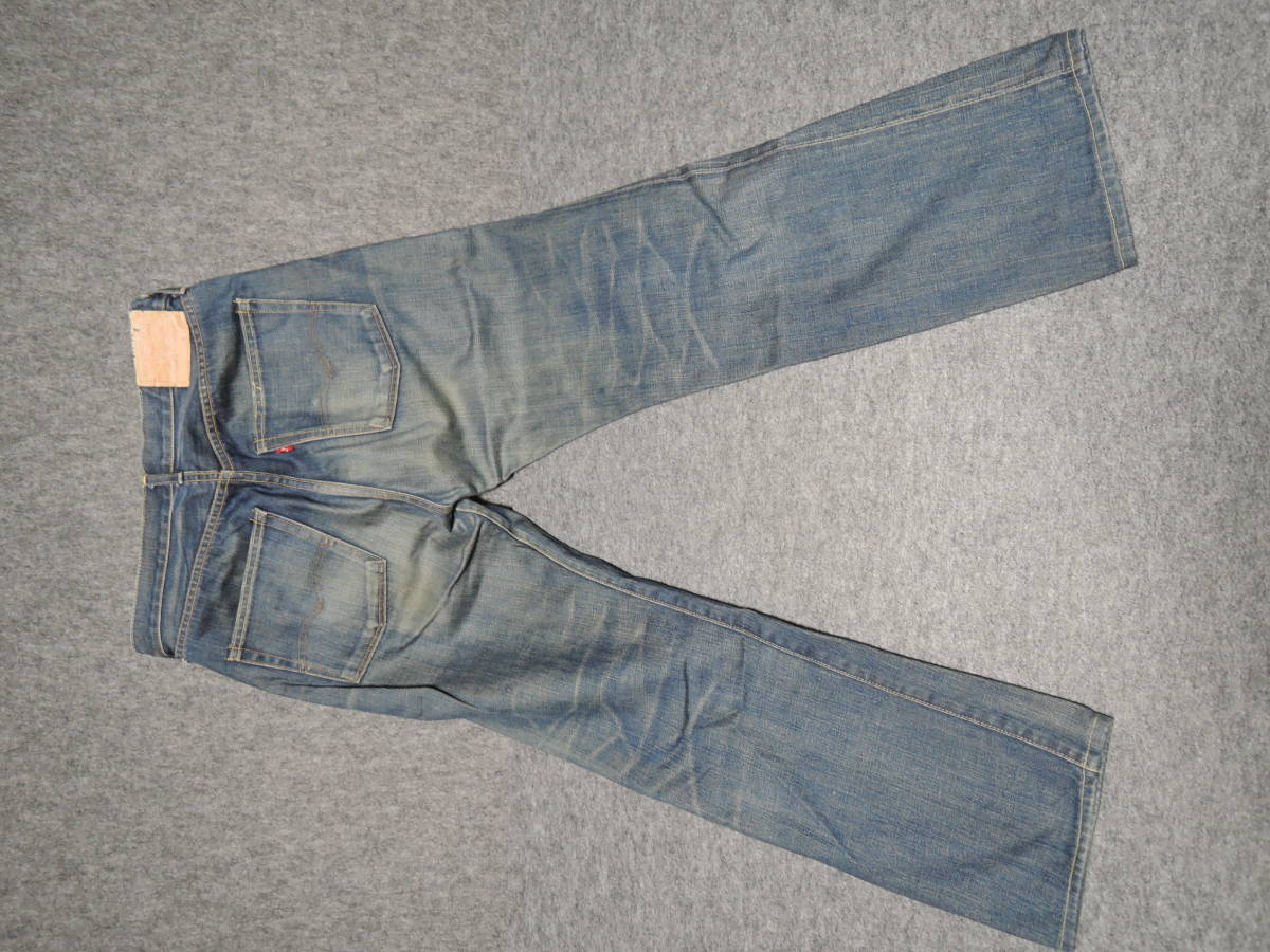 USED加工品:’00 LEVI’S 66501 BIG-E 復刻 ストレート W34 L36 リーバイス_画像3