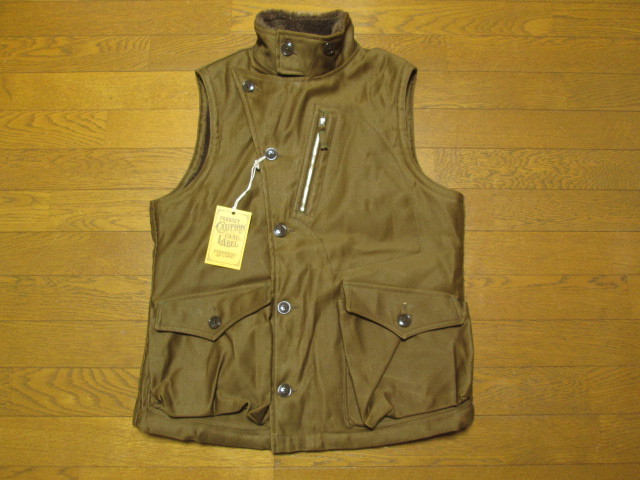 良好 FREEWHEELERS フリーホイーラーズ ウインターアビエーターズ ベスト 38 M ベスト CIVILIAN EQUIPMENT UNION SPECIAL OVERALLS_画像1