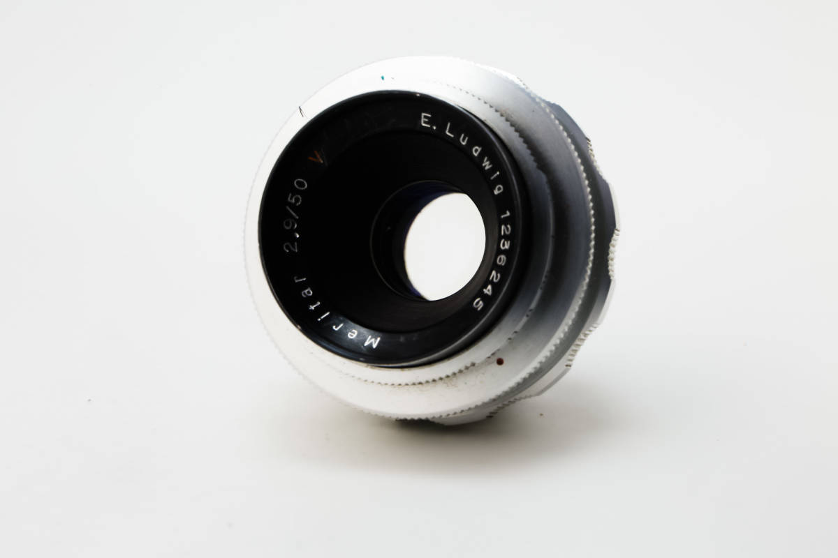 E.Ludwig Meritar V 50mm f2.9 / Exaktaマウント レンズ ドイツ製_画像6