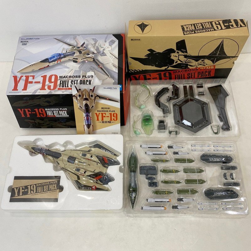 【中古品】バンダイ DX超合金 YF-19 フルセットパック マクロスプラス BANDAI【同梱不可】_画像2