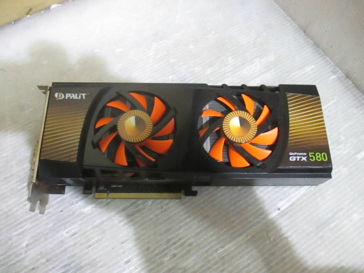 [H1-3/B-T1/P51203-3]★PALiT ビデオカード GeForce GTX580 1536MB DDR5 [PCIExp 1.5GB ]★_画像1