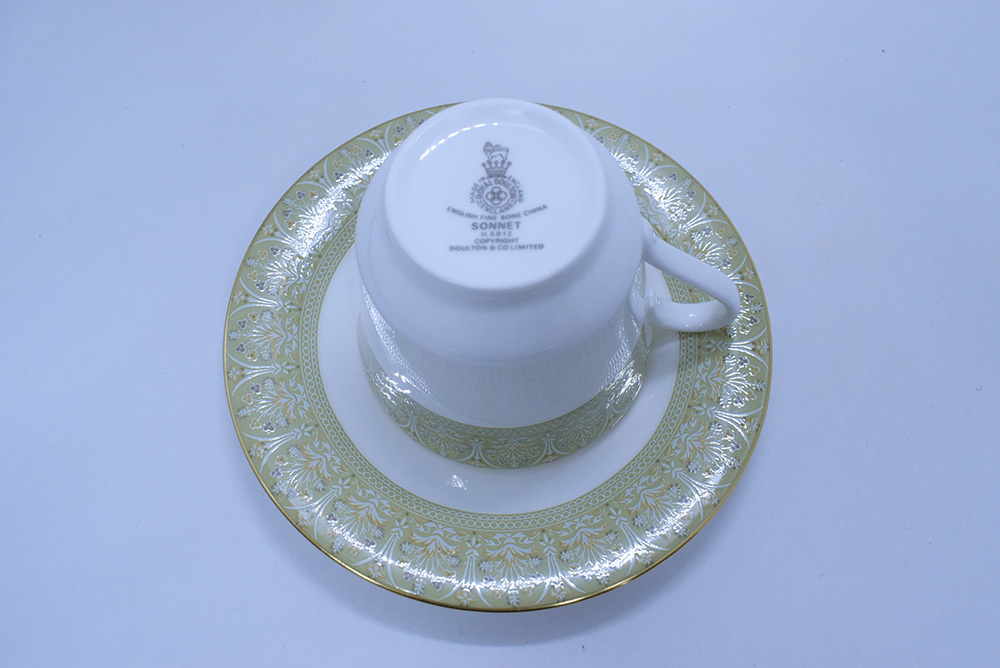 ROYAL DOULTON/ロイヤルドルトン/カップ＆ソーサー2客セット/ティーカップ/洋食器/TMK2501_画像4